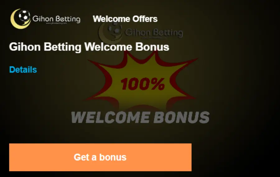 Gihon Betting bonuses